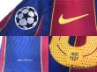 Photo7: FC Barcelona 2020-2021 Home Authentic Shirt #10 Messi Champions League Patch/Badge (7)
