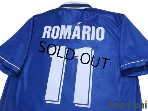 Photo4: Brazil 1995 Away Shirt #11 Romario (4)