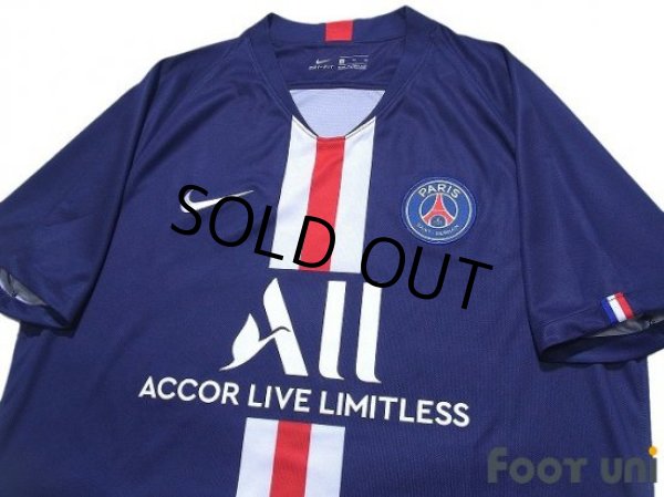 Photo3: Paris Saint Germain 2019-2020 Home Shirt #7 Mbappe (3)