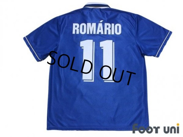 Photo2: Brazil 1995 Away Shirt #11 Romario (2)