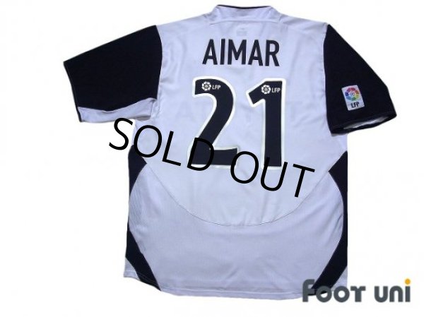 Photo2: Valencia 2003-2004 Home Shirt #21 Pablo Aimar LFP Patch/Badge (2)