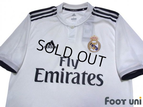 Photo3: Real Madrid 2018-2019 Home Authentic Shirt and Shorts Set w/tags (3)