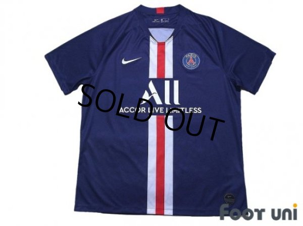 Photo1: Paris Saint Germain 2019-2020 Home Shirt #7 Mbappe (1)