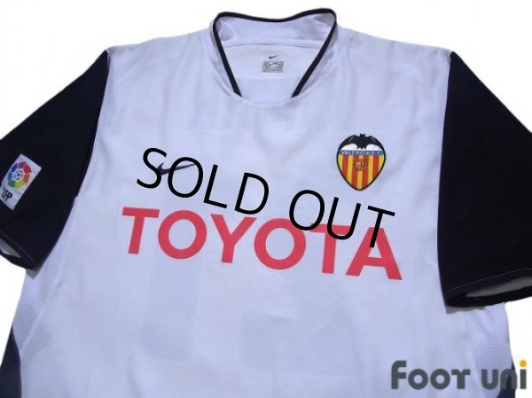 Photo3: Valencia 2003-2004 Home Shirt #21 Pablo Aimar LFP Patch/Badge (3)