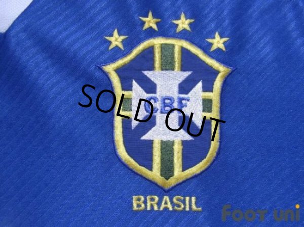 Photo6: Brazil 1995 Away Shirt #11 Romario (6)