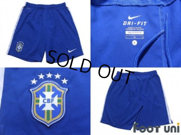 Photo8: Brazil 2014 Away Shirts and shorts Set #10 (8)