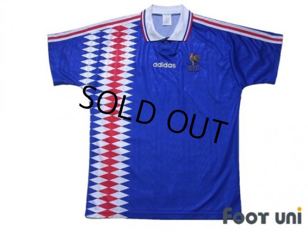 Photo1: France 1994 Home Shirt (1)