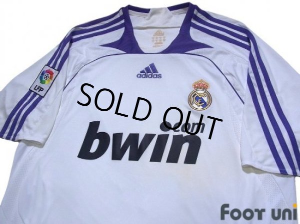 Photo3: Real Madrid 2007-2008 Home Shirt #5 Fabio Cannavaro LFP Patch/Badge w/tags (3)