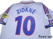 Photo4: France Euro 2000 Away Shirt #10 Zidane UEFA Euro Patch/Badge UEFA Fair Play Patch/Badge (4)