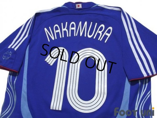 Photo4: Japan 2006 Home Shirt #10 Shunsuke Nakamura (4)