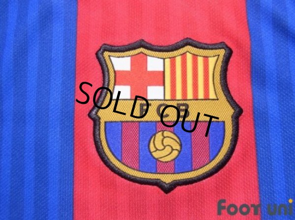 Photo6: FC Barcelona 2016-2017 Home Shirt #10 Messi La Liga Patch/Badge (6)