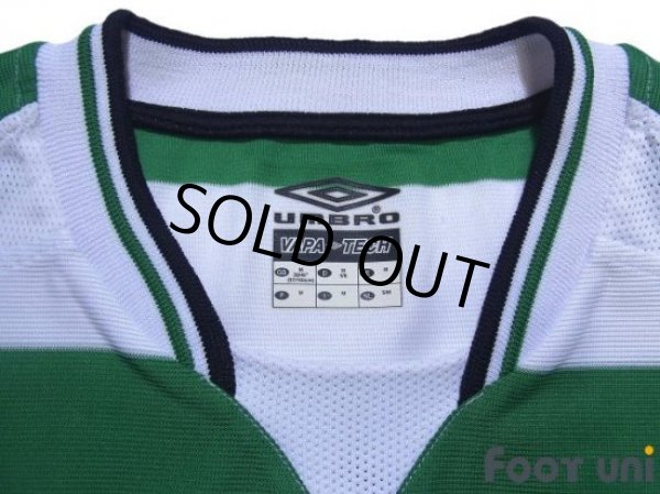 Photo5: Celtic 2001-2003 Home Shirt #7 Henrik Larsson (5)