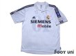 Photo1: Real Madrid 2002-2003 Home Shirt #10 Figo Centenario Patch/Badge (1)