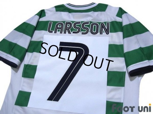 Photo4: Celtic 2001-2003 Home Shirt #7 Henrik Larsson (4)