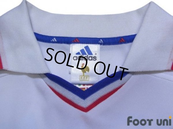Photo5: France Euro 2000 Away Shirt #10 Zidane UEFA Euro Patch/Badge UEFA Fair Play Patch/Badge (5)