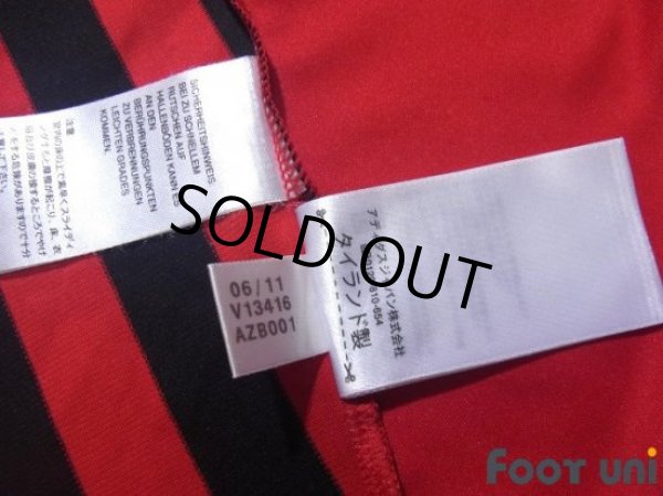 Photo8: AC Milan 2011-2012 Home Long Sleeve Shirt Champions League Patch/Badge (8)
