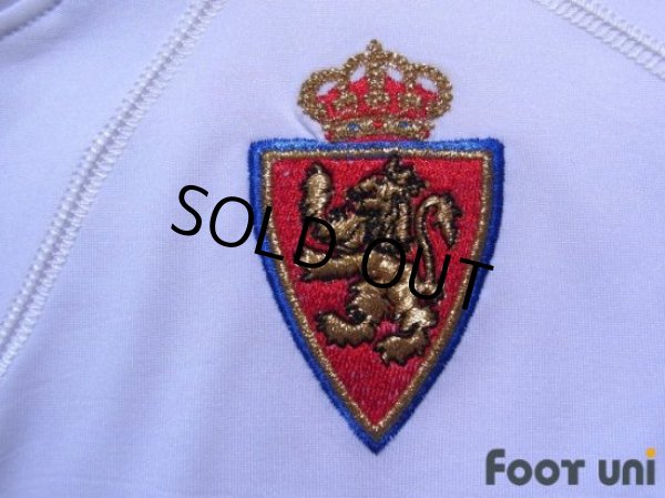 Photo4: Real Zaragoza 2001-2003 Home Shirt (4)