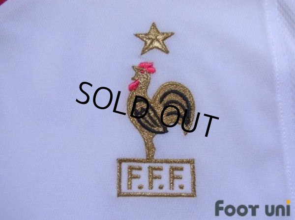 Photo6: France Euro 2000 Away Shirt #10 Zidane UEFA Euro Patch/Badge UEFA Fair Play Patch/Badge (6)