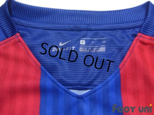 Photo5: FC Barcelona 2016-2017 Home Shirt #10 Messi La Liga Patch/Badge (5)