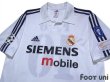 Photo3: Real Madrid 2002-2003 Home Shirt #10 Figo Centenario Patch/Badge (3)