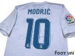 Photo4: Real Madrid 2017-2018 Home Authentic Shirt #10 Modric La Liga Patch/Badge w/tags (4)