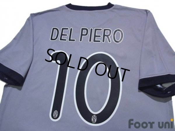 Photo4: Juventus 2009-2010 Away Shirt #10 Del Piero (4)