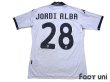 Photo2: Valencia 2009-2010 Home Shirt #28 Jordi Alba (2)