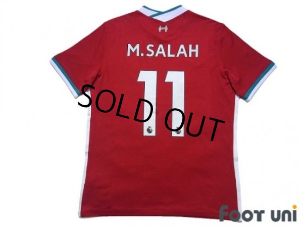 Photo2: Liverpool 2020-2021 Home Shirt #11 Mohamed Salah (2)