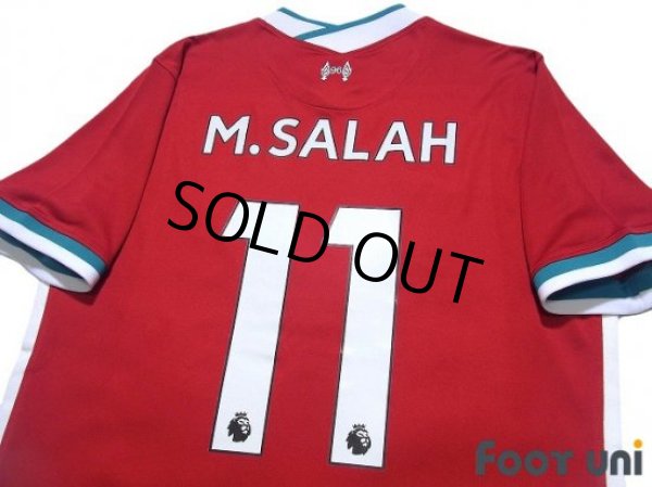 Photo4: Liverpool 2020-2021 Home Shirt #11 Mohamed Salah (4)