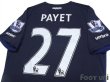 Photo4: West Ham Utd 2015-2016 3rd Shirt #27 Dimitri Payet BARCLAYS PREMIER LEAGUE Patch/Badge (4)