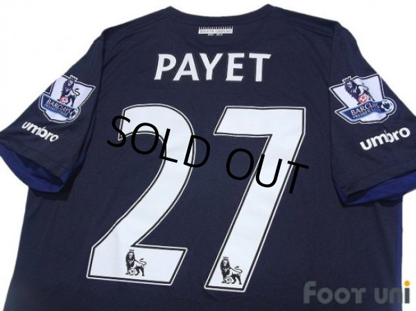 Photo4: West Ham Utd 2015-2016 3rd Shirt #27 Dimitri Payet BARCLAYS PREMIER LEAGUE Patch/Badge (4)