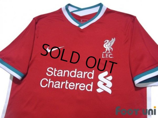 Photo3: Liverpool 2020-2021 Home Shirt #11 Mohamed Salah (3)