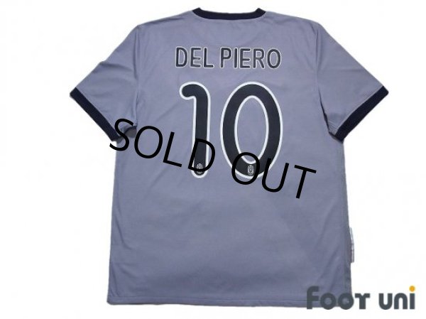 Photo2: Juventus 2009-2010 Away Shirt #10 Del Piero (2)