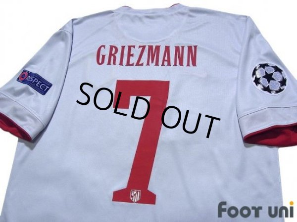 Photo4: Atletico Madrid 2014-2015 Away Shirt #7 Griezmann Champions League Patch/Badge (4)