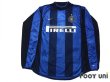 Photo1: Inter Milan 2000-2001 Home Long Sleeve Shirt #9 Ronaldo (1)