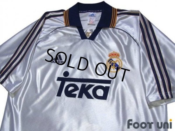 Photo3: Real Madrid 1998-2000 Home Shirt #7 Raul (3)