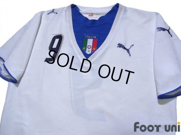 Photo3: Italy 2006 Away Shirt #9 Luca Toni (3)