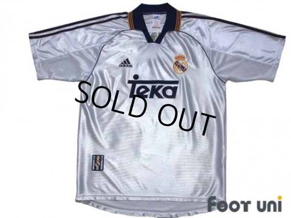 Photo1: Real Madrid 1998-2000 Home Shirt #7 Raul (1)