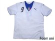 Photo1: Italy 2006 Away Shirt #9 Luca Toni (1)