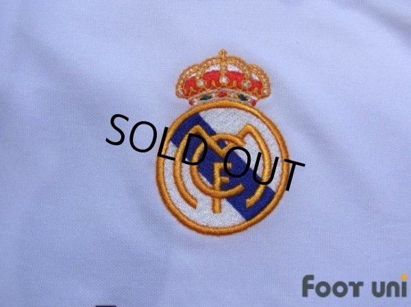 Photo6: Real Madrid 2001-2002 Home Shirt First Half Model #3 Roberto Carlos LFP Patch/Badge (6)