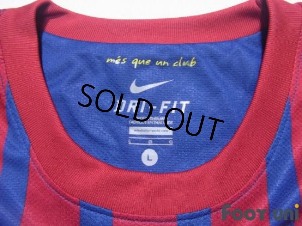 Photo5: FC Barcelona 2011-2012 Home Shirt #7 David Villa LFP Patch/Badge w/tags (5)