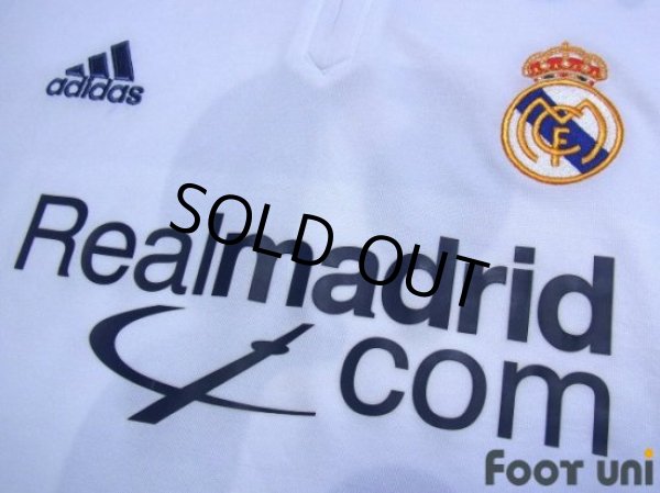 Photo7: Real Madrid 2001-2002 Home Shirt First Half Model #3 Roberto Carlos LFP Patch/Badge (7)