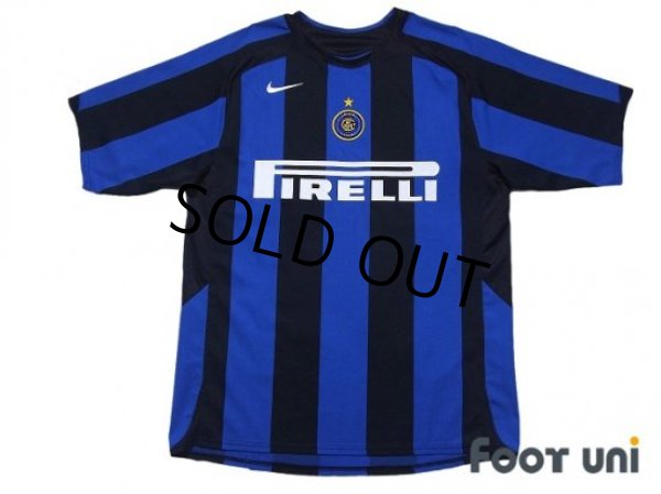 Photo1: Inter Milan 2005-2006 Home Shirt #7 Figo (1)