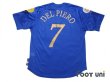 Photo2: Italy Euro 2004 Home Shirt #7 Del Piero UEFA Euro 2004 Patch/Badge UEFA Fair Play Patch/Badge (2)