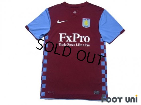 Photo1: Aston Villa 2010-2011 Home Shirt (1)