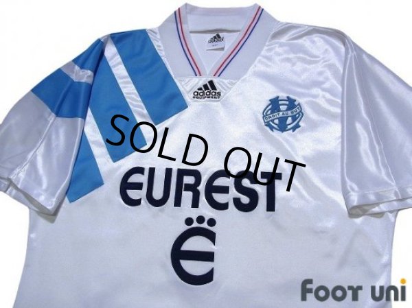 Photo3: Olympique Marseille 1993-1994 Home Shirt (3)