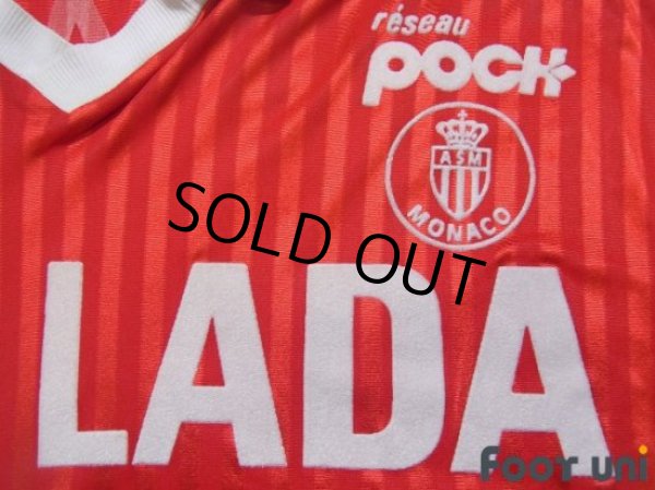 Photo5: AS Monaco 1990-1991 Home Shirt (5)