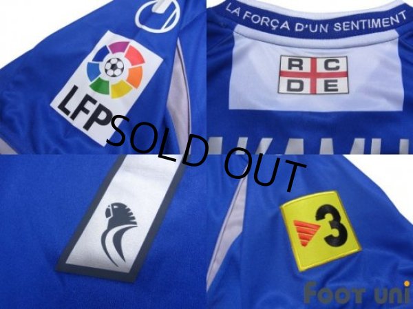 Photo6: Espanyol 2009-2010 Home Shirt #7 Shunsuke Nakamura LFP Patch/Badge w/tags (6)