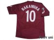 Photo2: Reggina 2003-2004 Home Shirt #10 Shunsuke Nakamura Lega Calcio Patch/Badge w/tags (2)