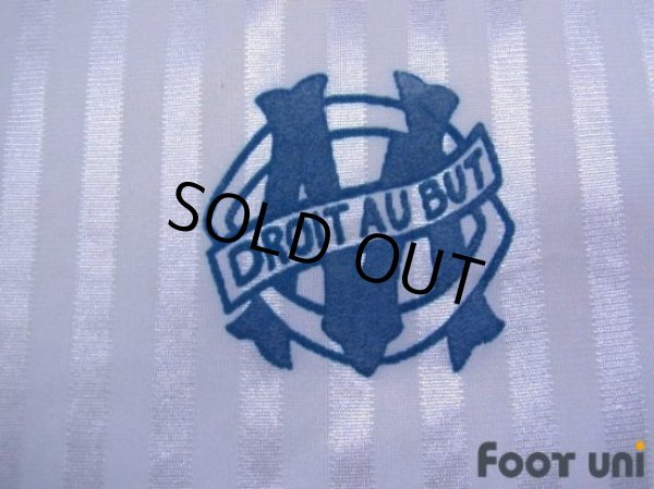 Photo5: Olympique Marseille 1989-1991 Home Shirt (5)